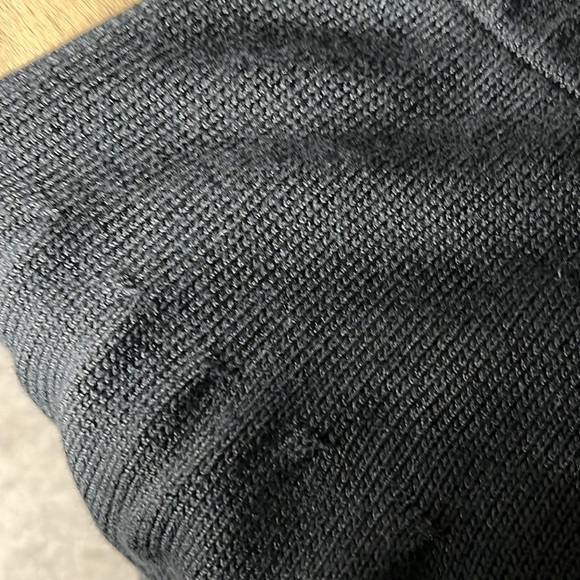 Casa Kaos Midi Black Knit Skirt - Picture 5 of 5